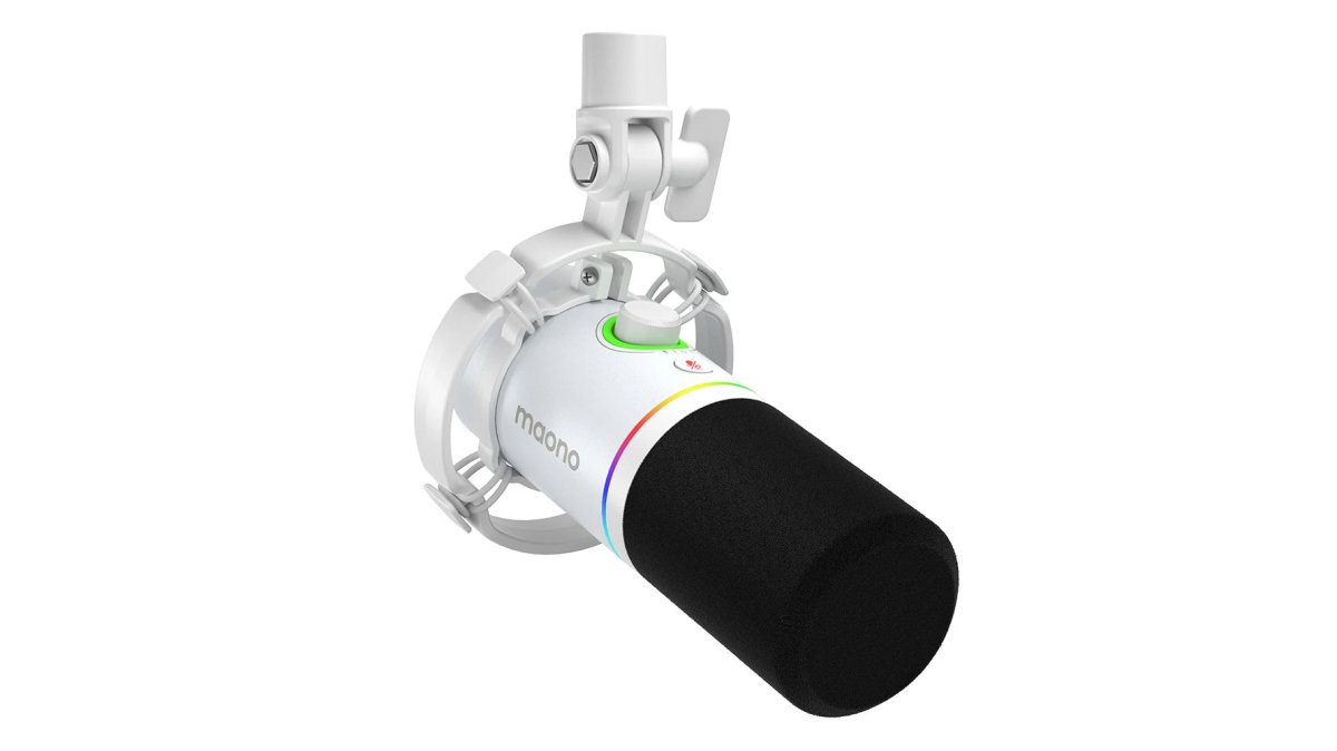 Maono PD200X Dynamic RGB Gaming Microphone - USB/XLR