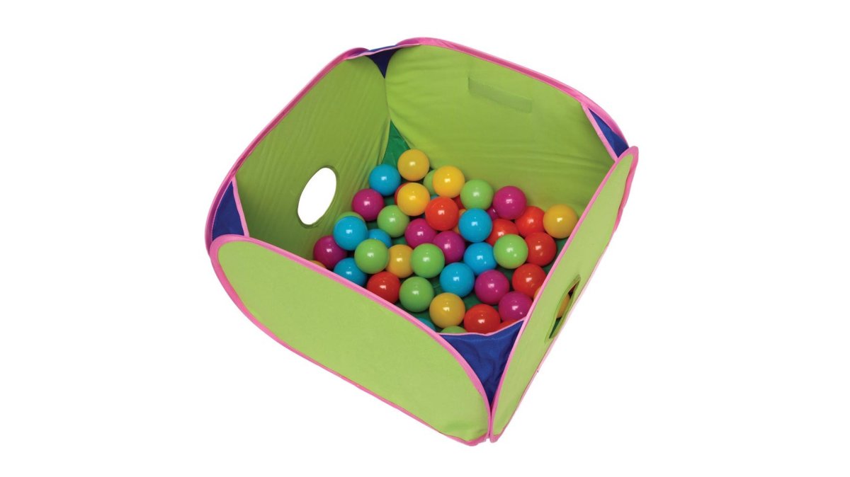 Marshall Pet Ferret Pop-N-Play Ball Pit with Plastic Balls Assorted SM