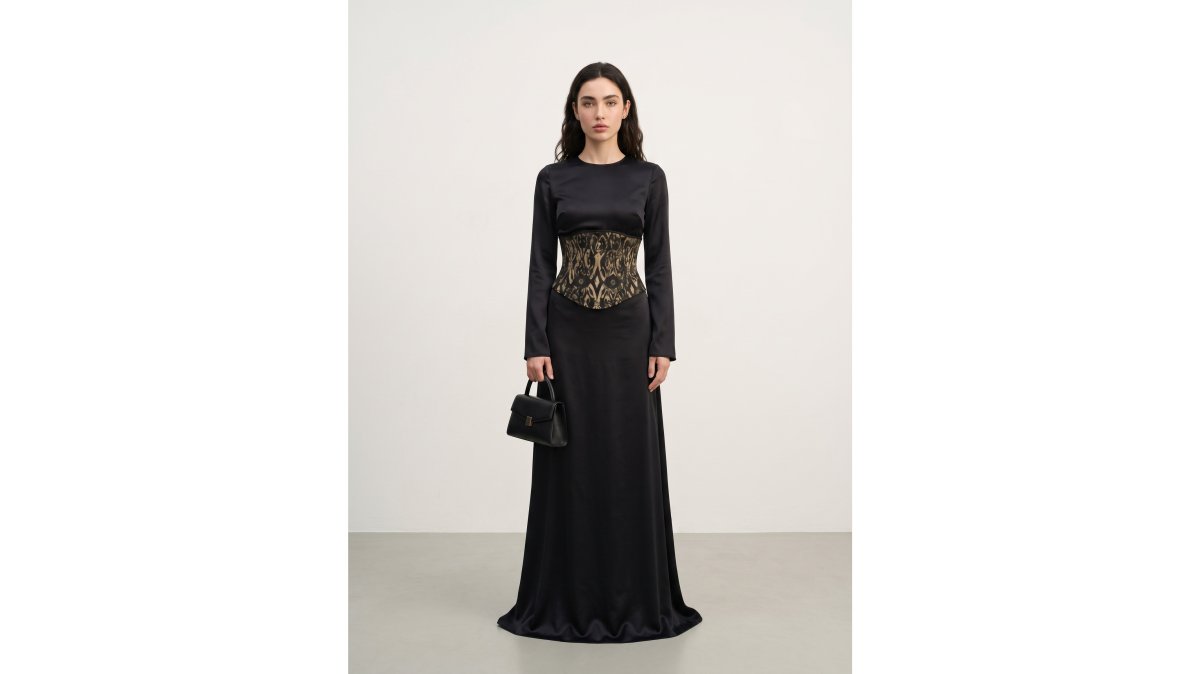 Marvorid Reversible Ikat Corset Belt