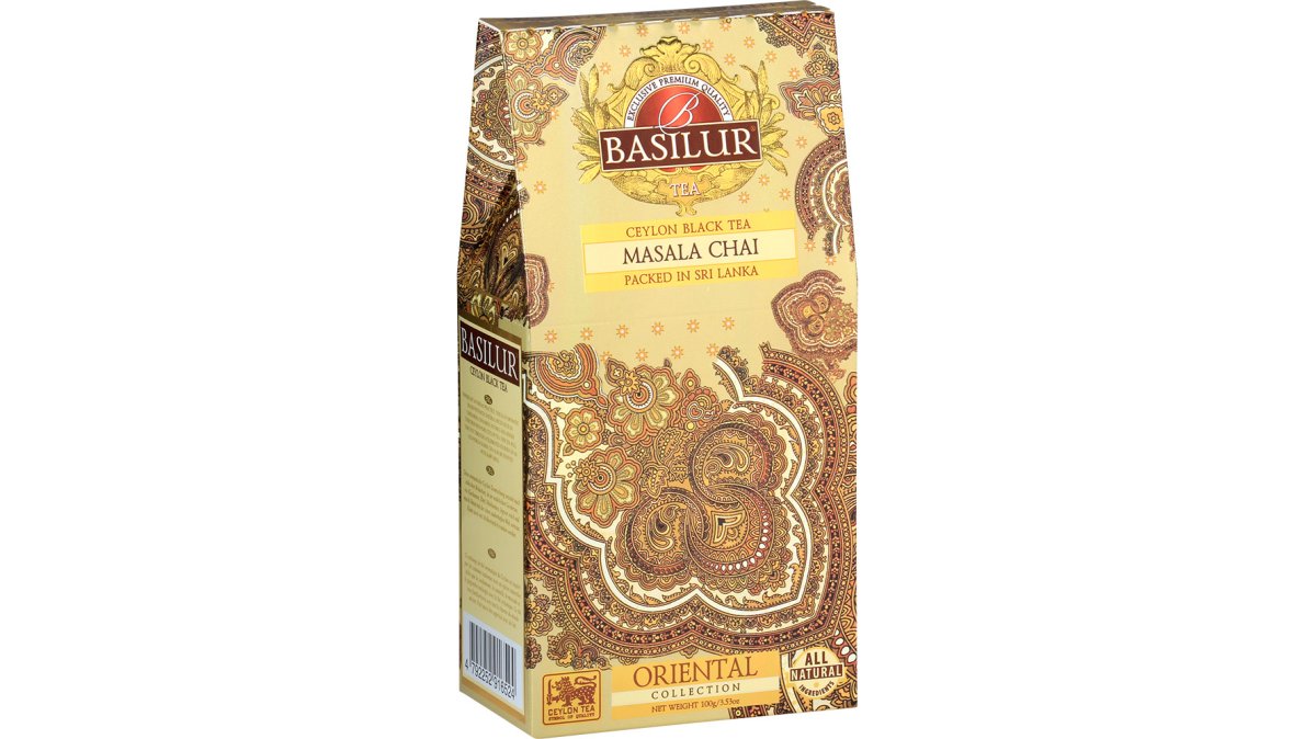 Masala Chai Spiced Ceylon Black Tea - 100g Loose Leaf Tea Refill Pack