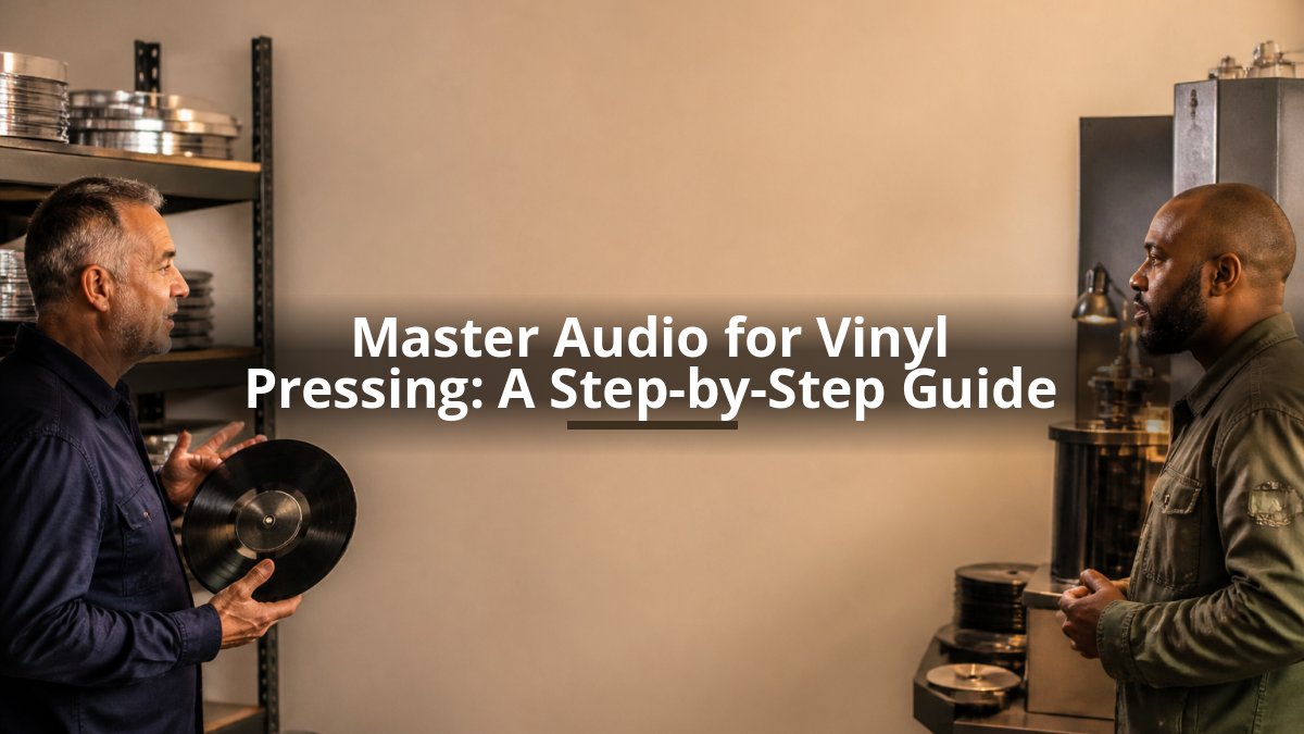 Master Audio for Vinyl Pressing: A Step-by-Step Guide