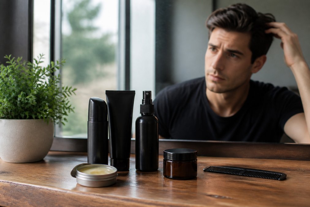 Meilleurs produits coiffants pour cheveux fins homme