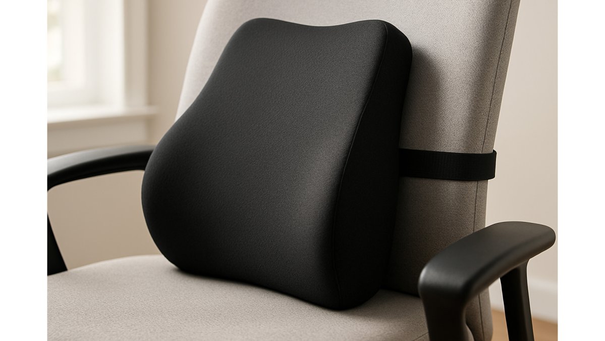 Memory Foam Lumbar Support Cushion