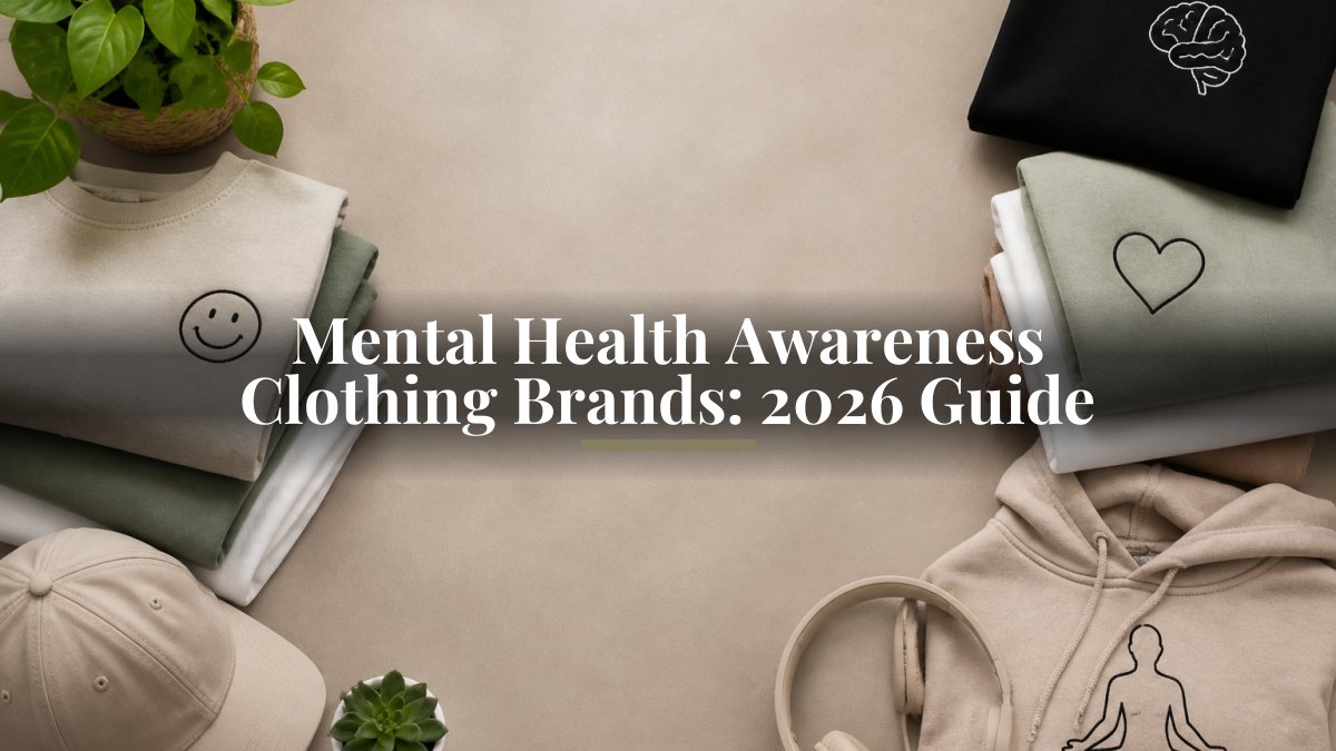 Mental Health Awareness Clothing Brands: 2026 Guide