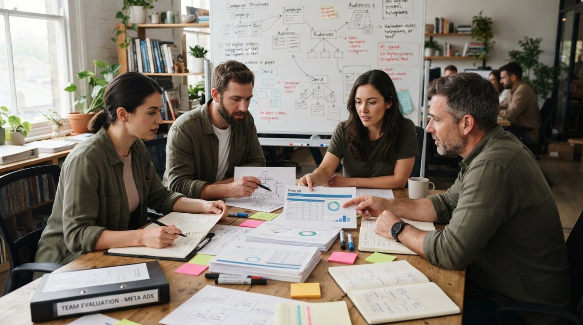 Step-by-step visual guide for Team for meta ads agency