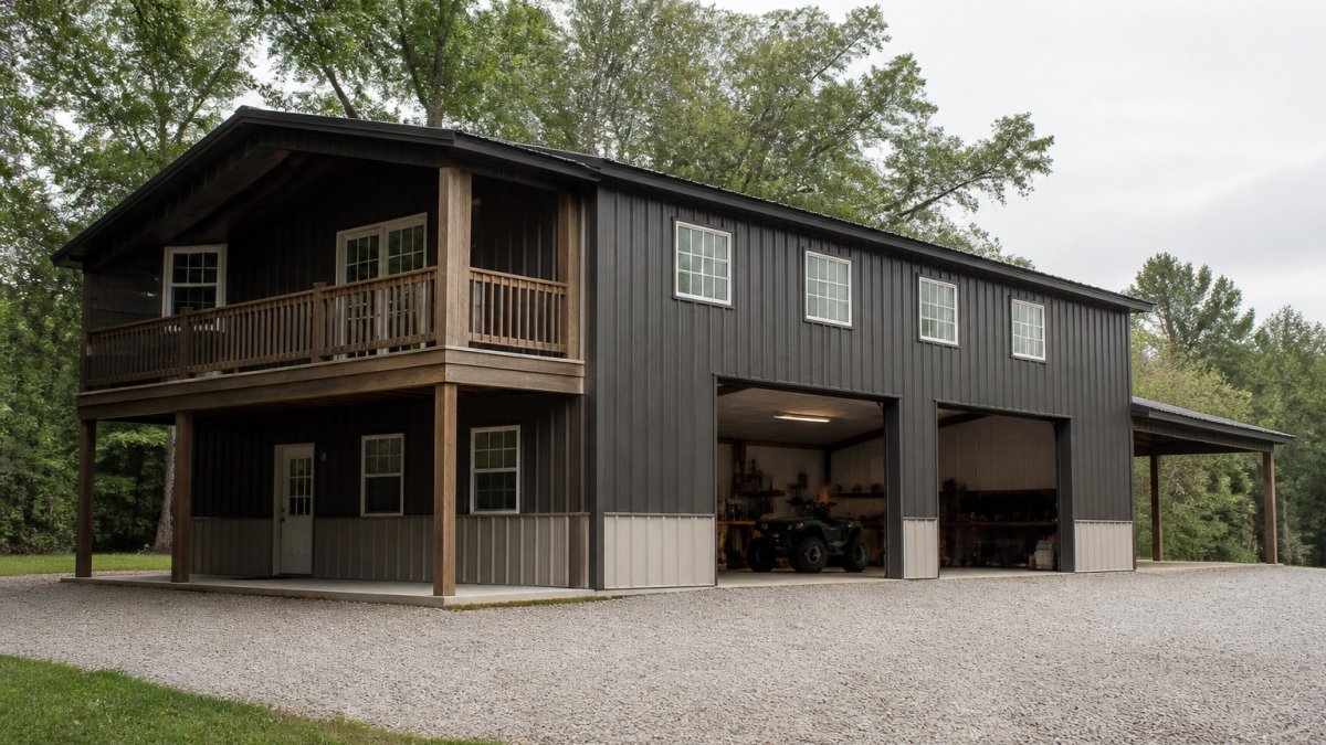 Metal Garage With Living Space: Floor Plans That Work