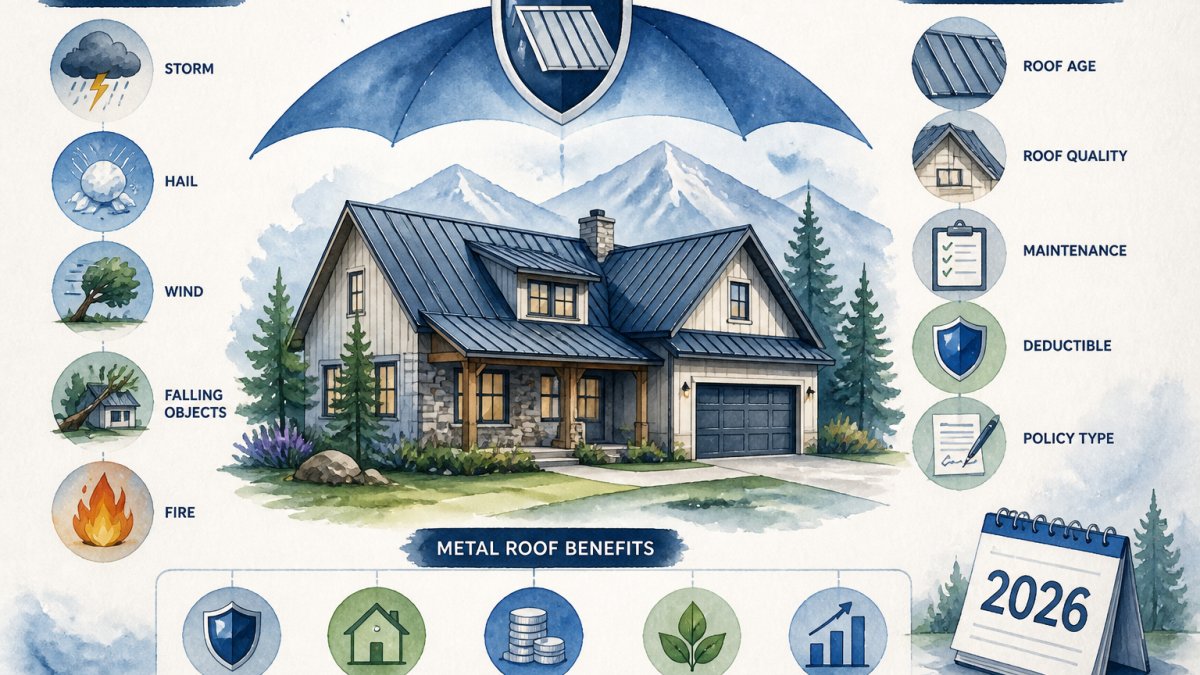 Metal Roof Insurance Coverage Explained: 2026 Guide