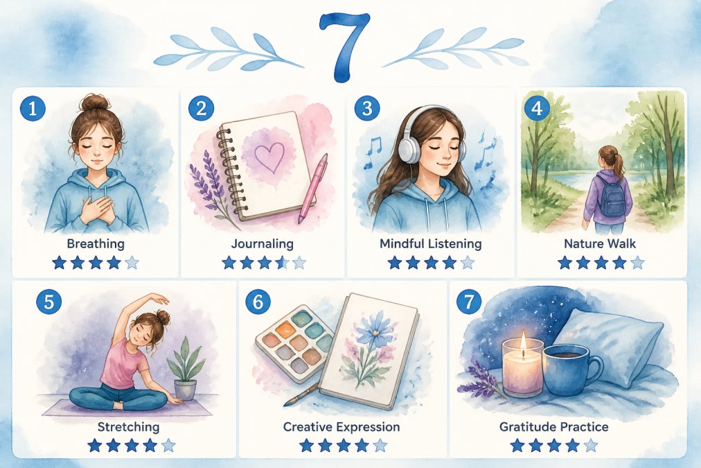 Mindfulness Activities for Teen Daughters: 7 Ideas