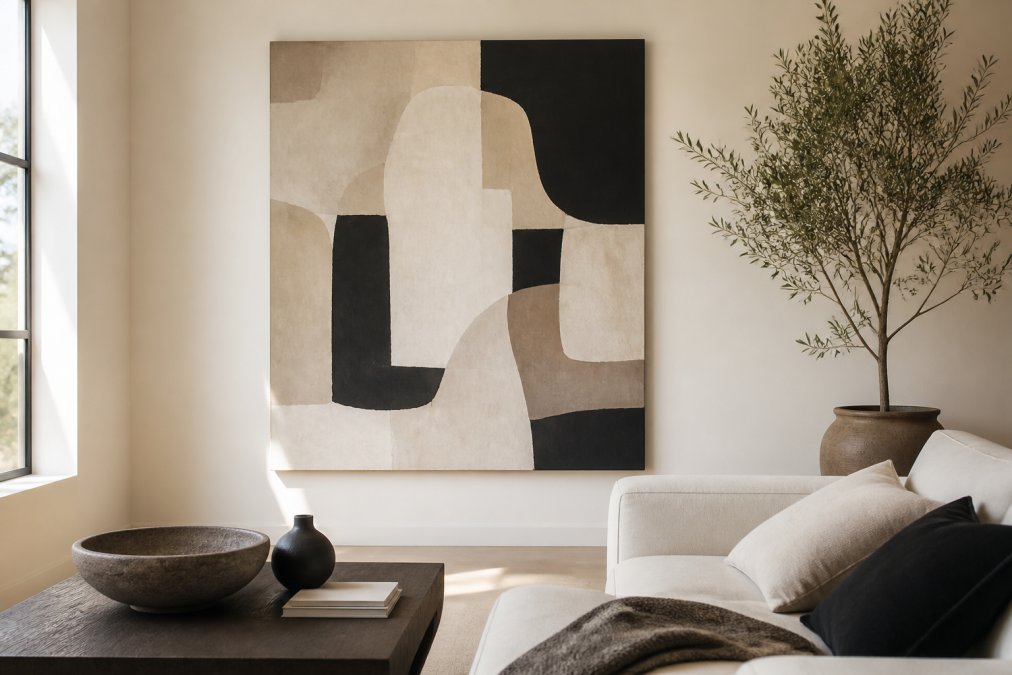 Minimalist Abstract Art for Modern Homes Guide