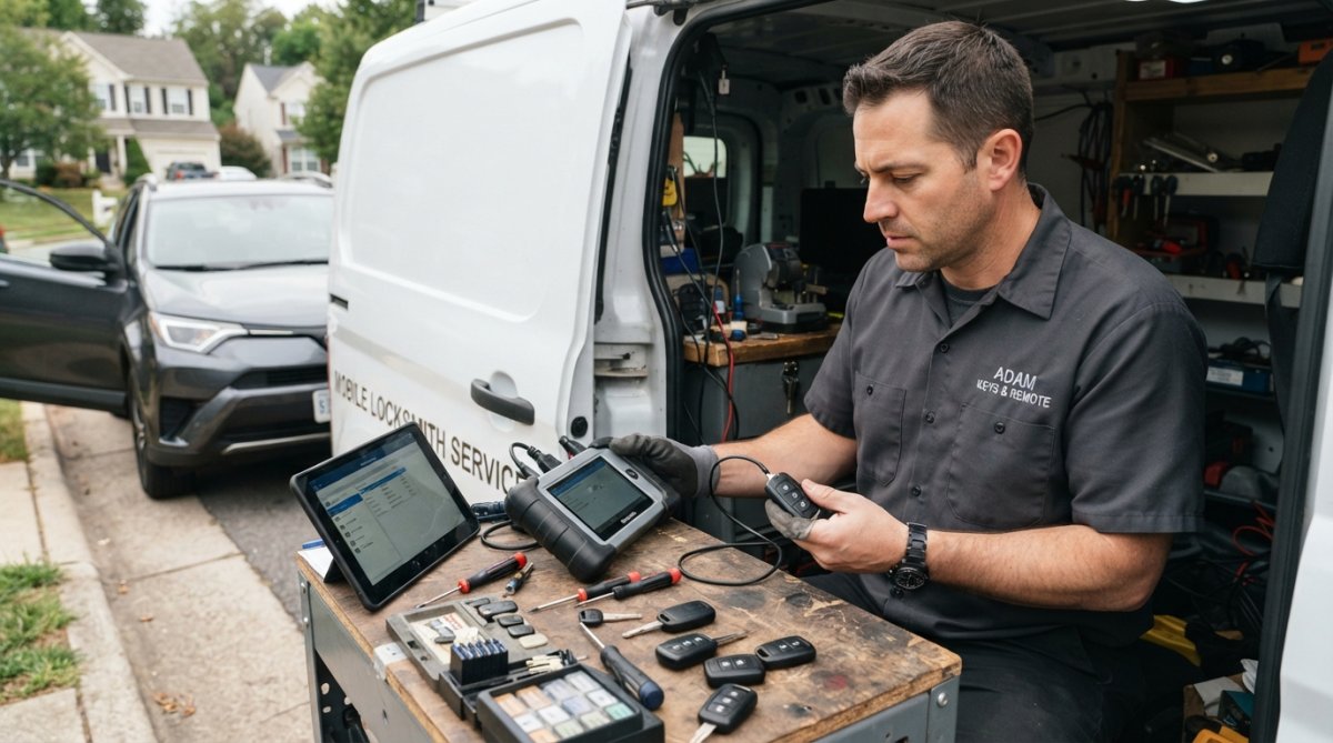 Mobile Car Locksmith Services in Northern Virginia: Key Fob Programming Reliability