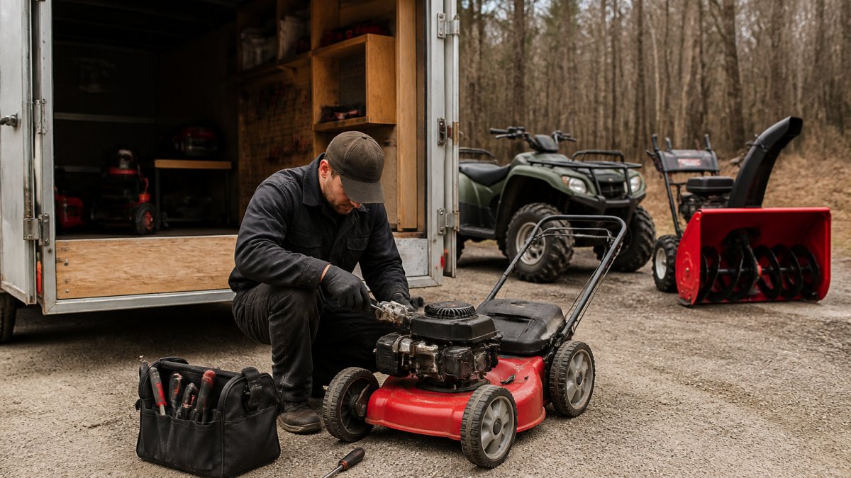 Small Engine Repair Durham Region: Book On-Site