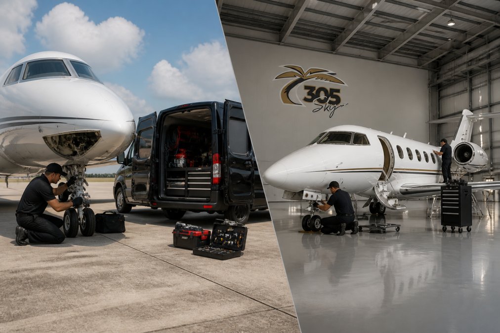 Mobile vs Hangar Aircraft Maintenance: Benefits Compared