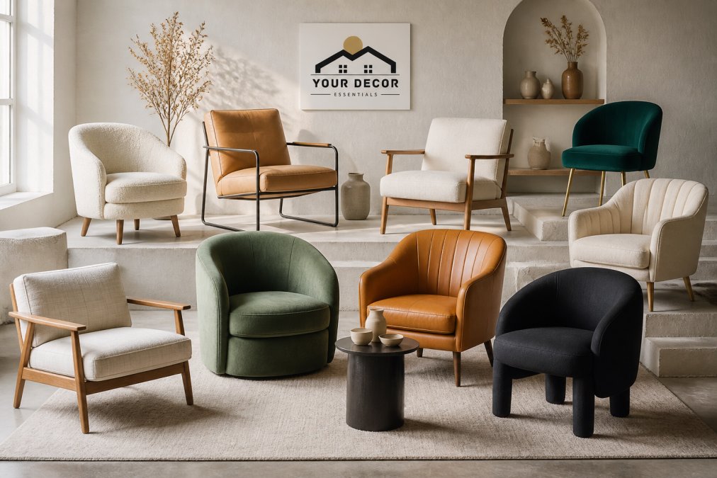Modern Accent Chairs: 10 Styles for Every Living Room