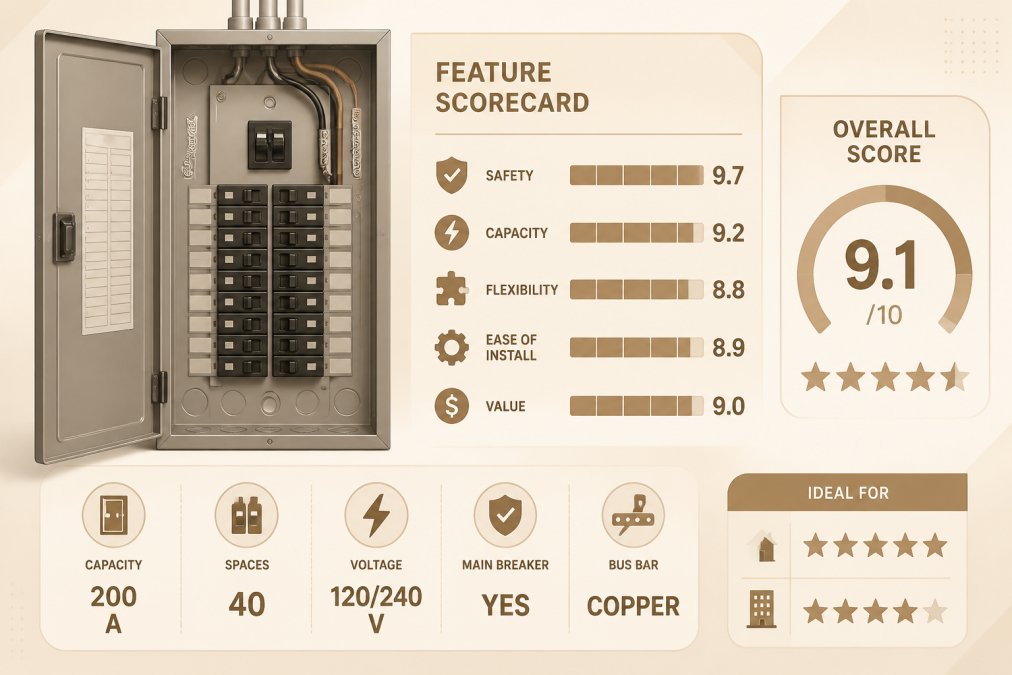 Modern Electrical Panel Features Review: 2026 Guide