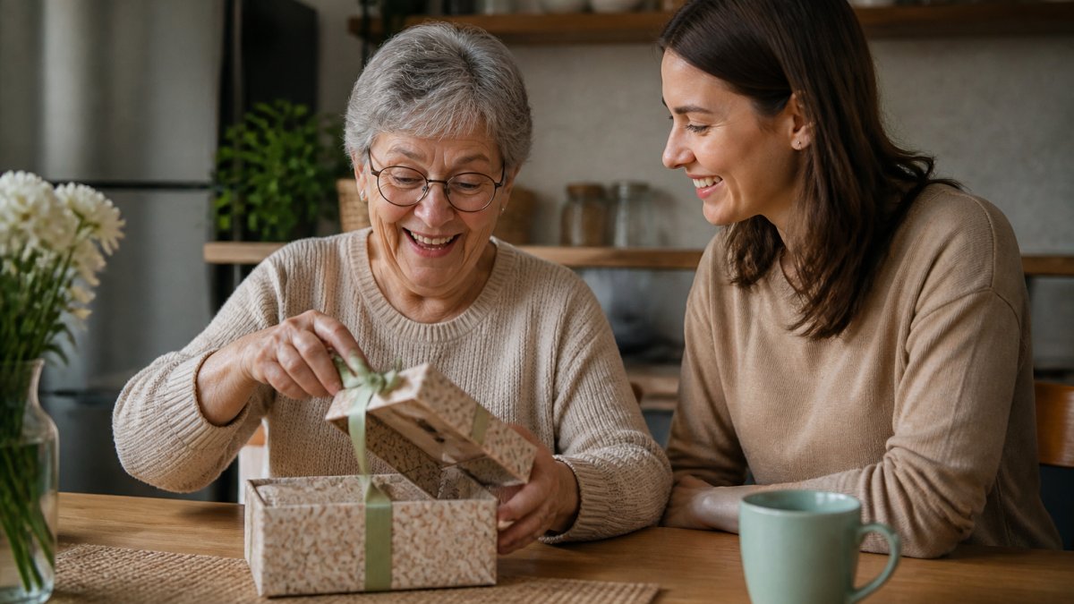 Step-by-step flowchart illustrating how to select the perfect thoughtful gift for a mother