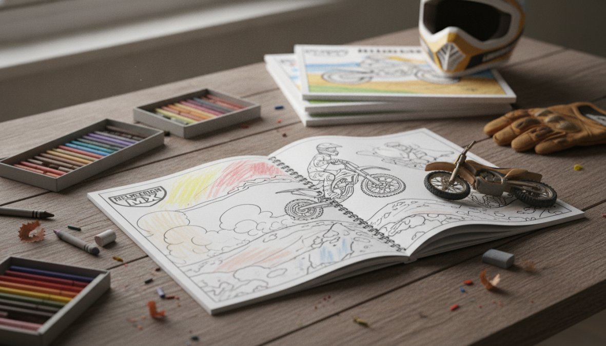 Motocross Coloring Books for Boys: A Complete Guide