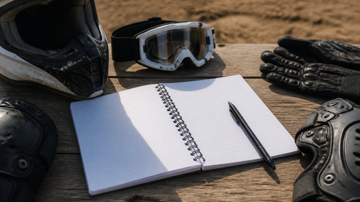 Motocross Training Journals for Kids: Build Skills & Confidence