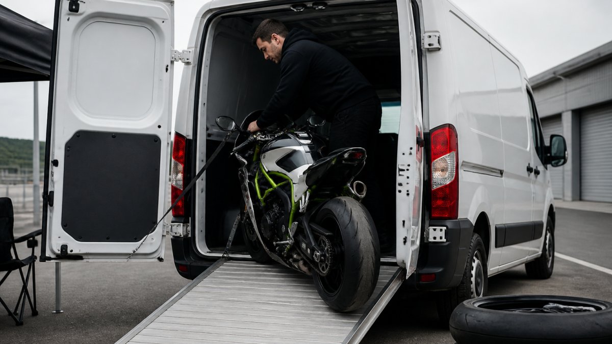 Motorcycle Transport for Track Days Made Simple