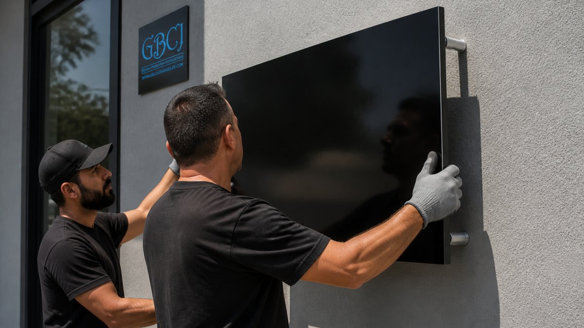 Mounting Heavy Signs: A Surface-by-Surface Guide