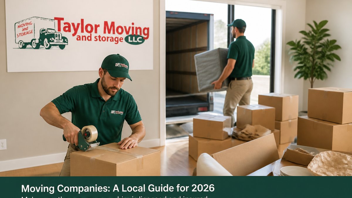 Moving Companies: A Local Guide for 2026