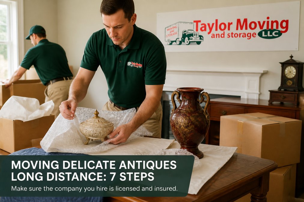 Moving Delicate Antiques Long Distance: 7 Steps