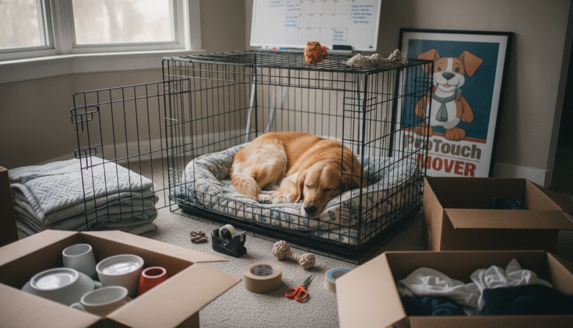Moving House With Pets: Essential Tips for a Stress-Free Transition 1 Step-by-step visual guide for moving house with pets