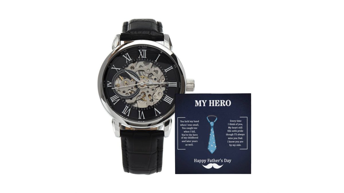 My Hero Dad - Openwork Watch
