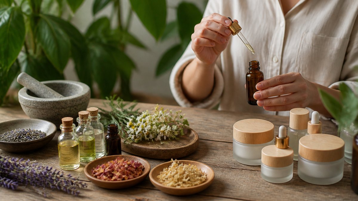 Natural Alternatives to Synthetic Fragrance in Skincare