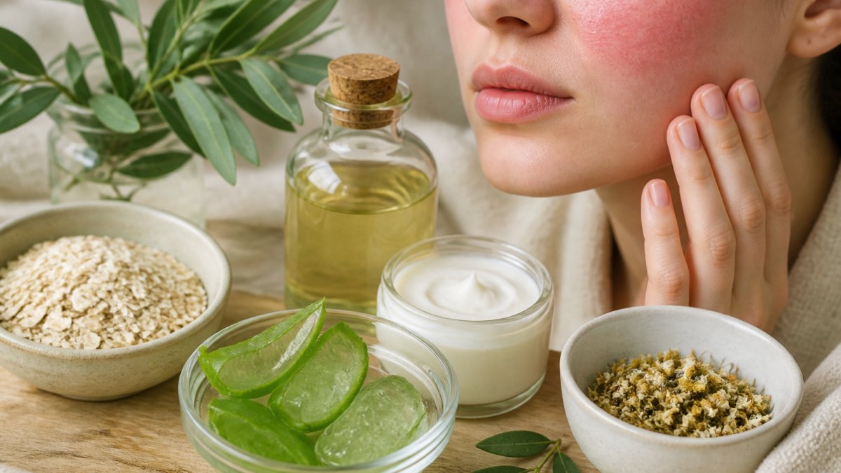 Natural Ingredients for Calming Skin Redness