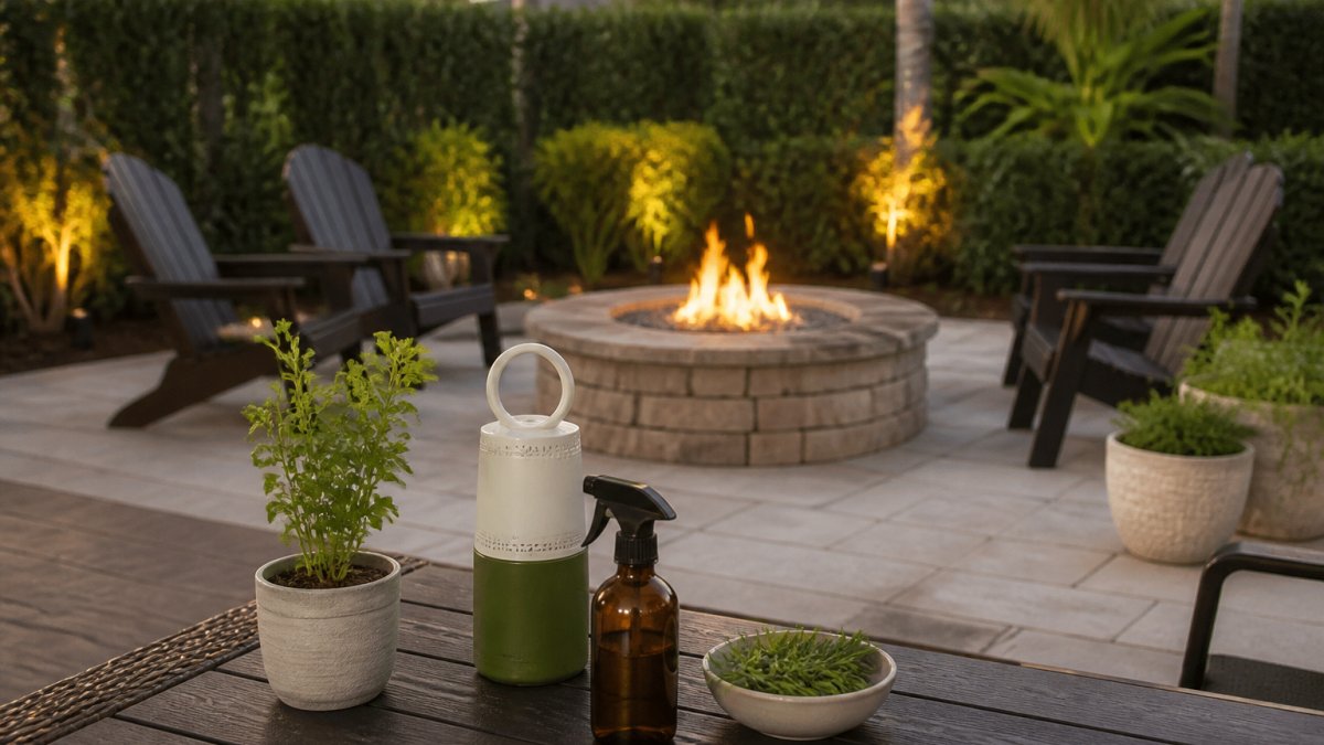 Natural Mosquito Repellent for Your Backyard Patio