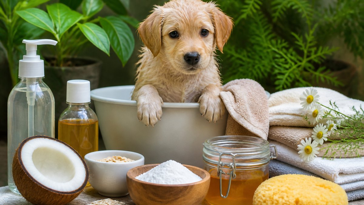 Natural Puppy Shampoo Alternatives for Sensitive Skin
