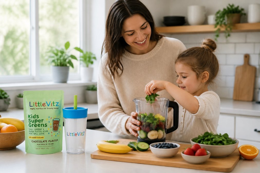Step-by-step visual guide for Parent for natural superfood supplements for growing toddlers