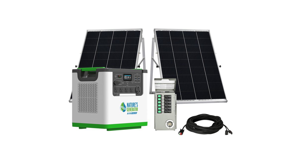 Nature's Generator L3600 Home Backup System with 6-Circuit Transfer Switch