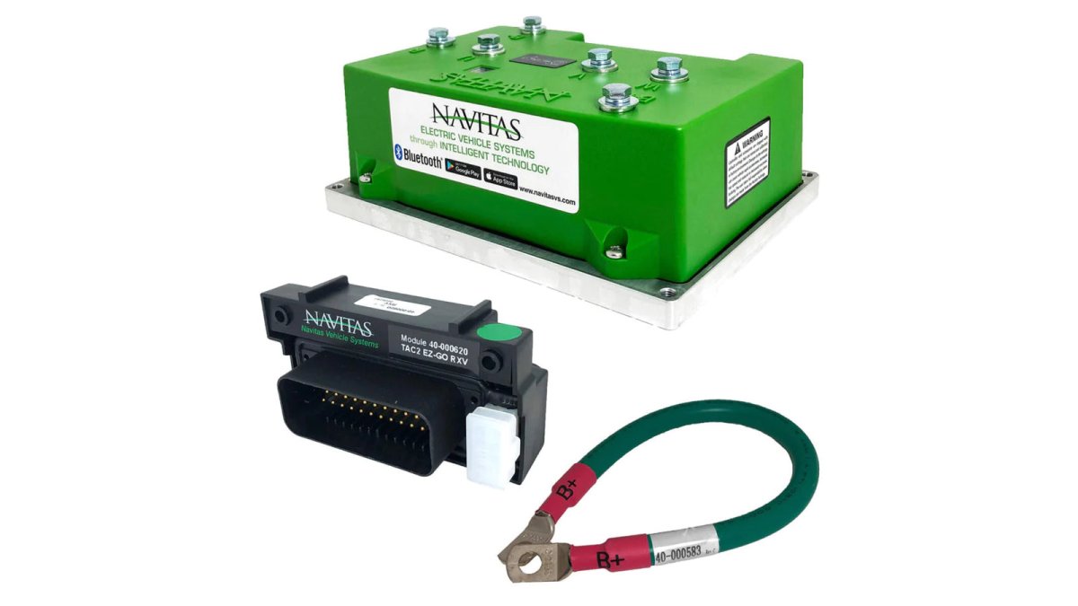 Navitas 440 Amp TAC2 Controller Upgrade for EZGO RXV Elite with Samsung Lithium