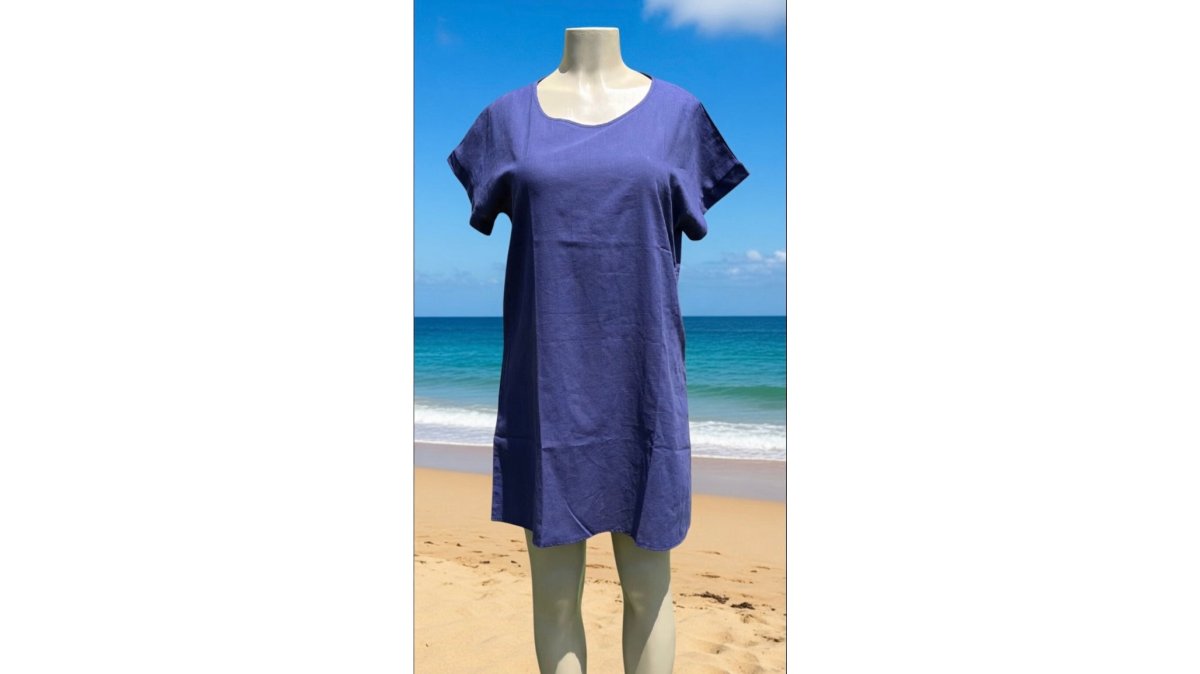 Navy Loose Fit Dress