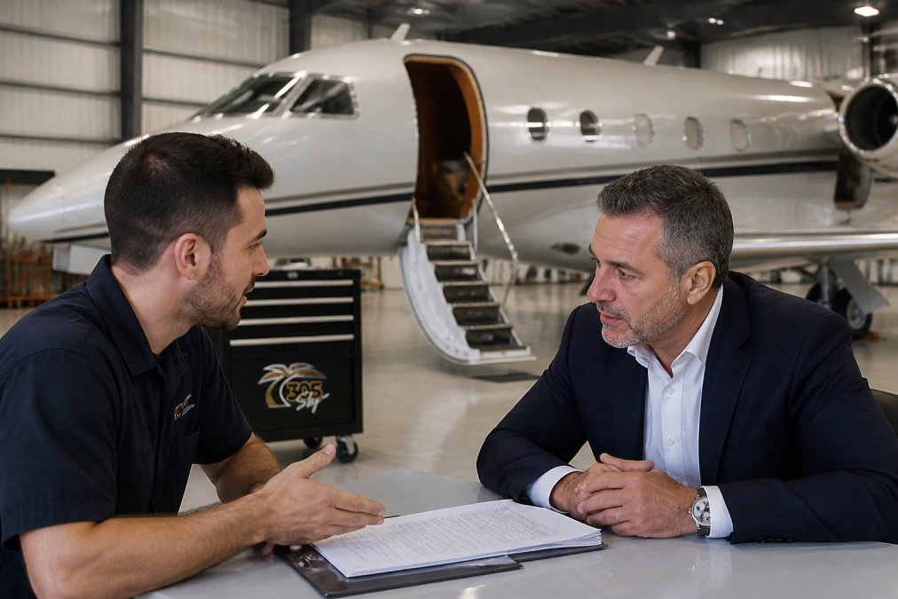 Negotiate Aircraft Price After Inspection