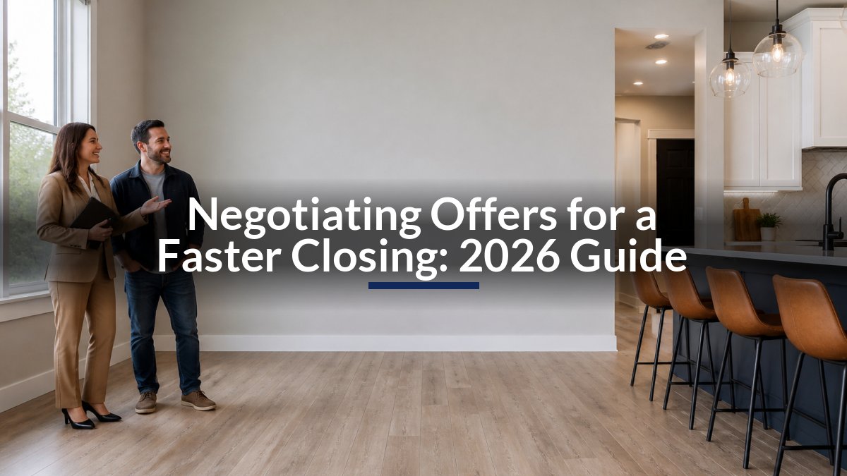 Negotiating Offers for a Faster Closing: 2026 Guide
