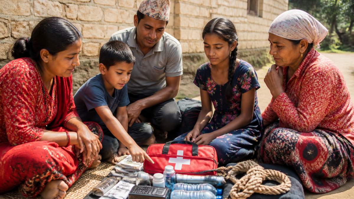 Nepal Family Disaster Preparedness Training: Heroic Nepal Guide