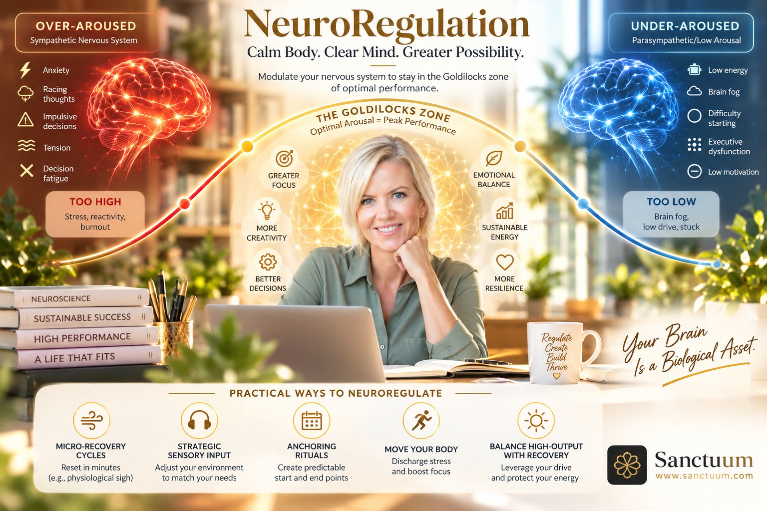 Neuroregulation The Goldilocks Zone Female