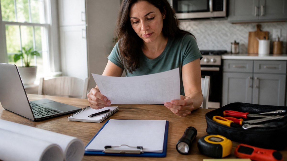 Flowchart illustrating the step-by-step process to claim your home inspection reimbursement