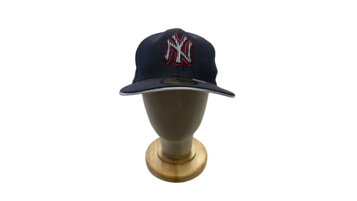 New Era 59FIFTY New York Yankees Fitted MLB Logo Black Unisex Size 7