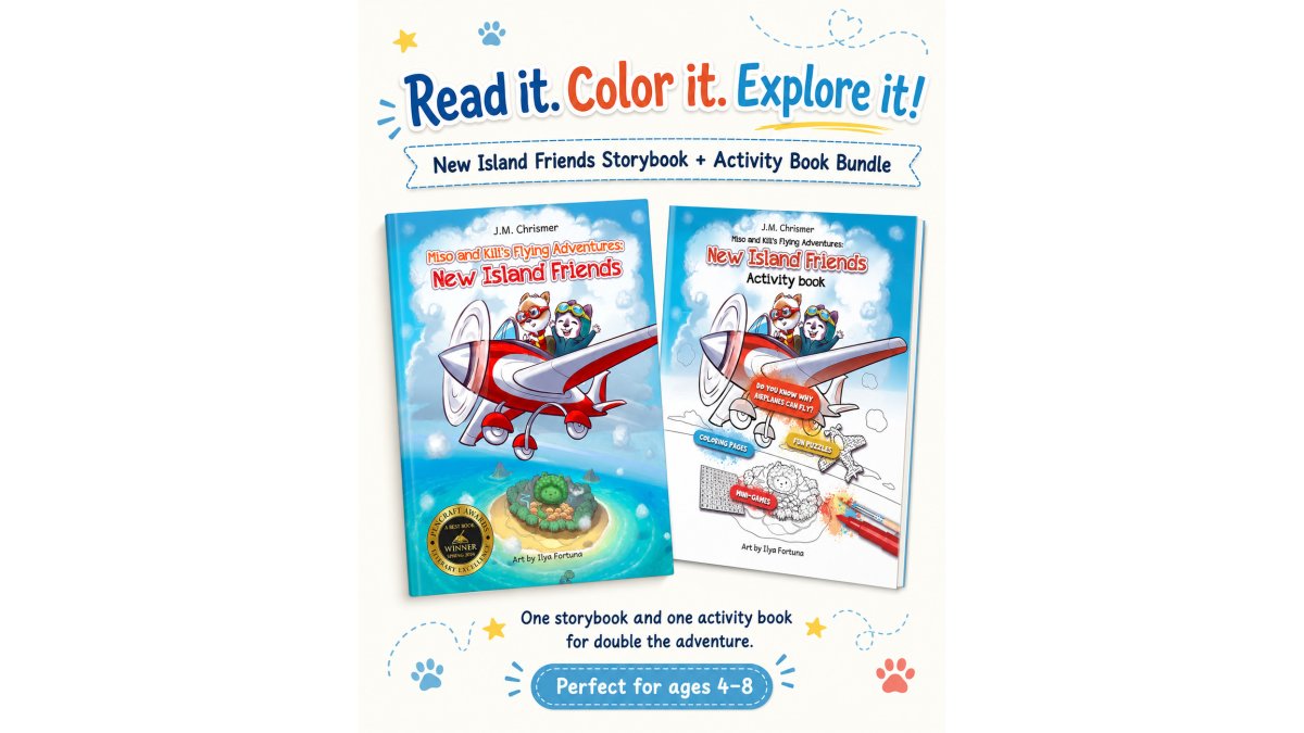 New Island Friend Activity Book Bundle