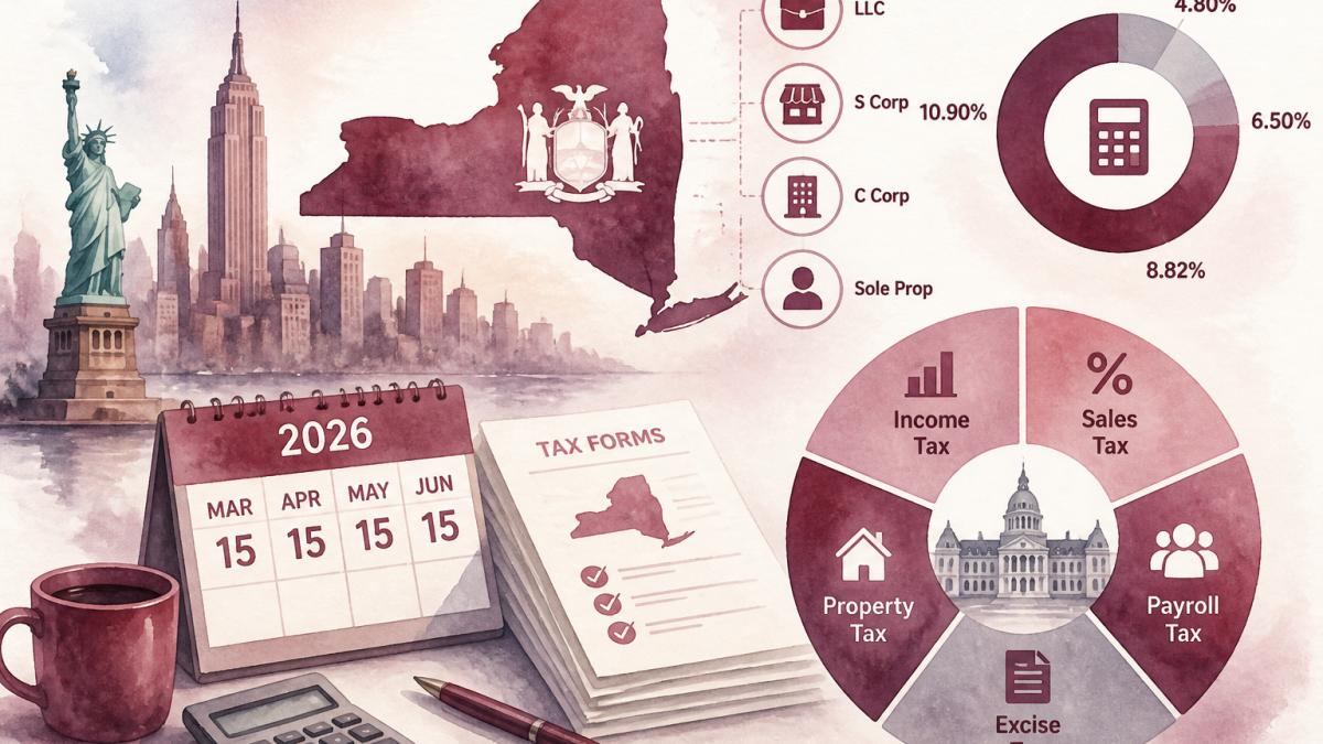 New York Business Tax Filing Requirements 2026 Guide