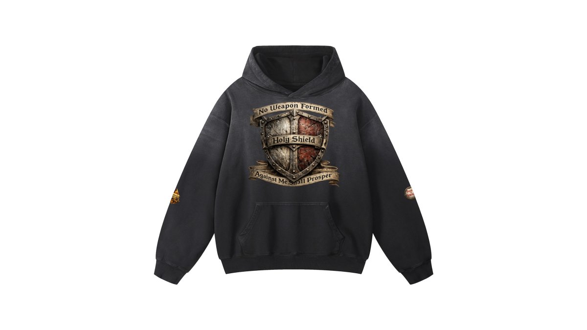 No Weapon Heavyweight Sunfade Oversized Hoodie