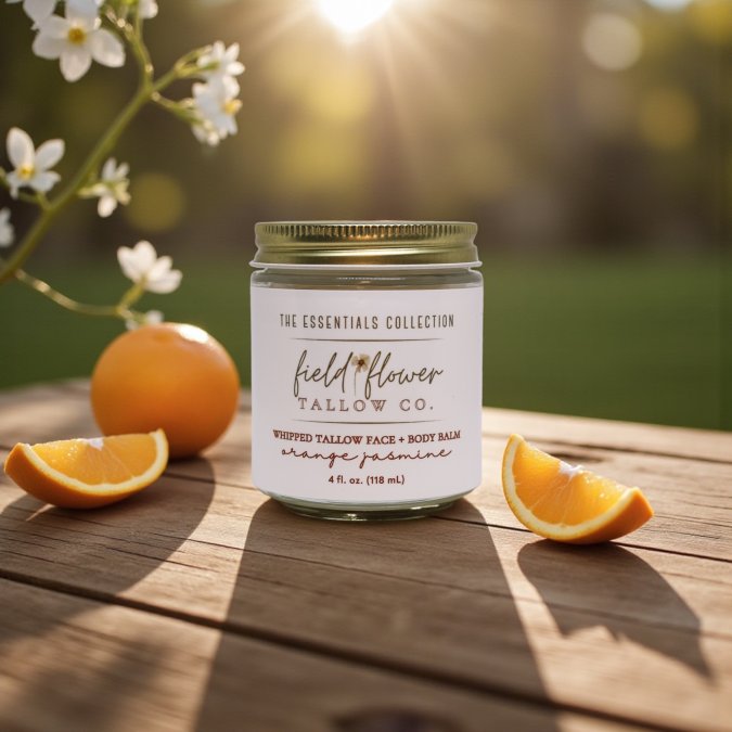 Orange Jasmine Tallow Face and Body Balm