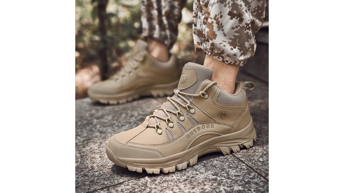 Non Slip Wear Resistant Military Hiking Boots Outdoor Shoes