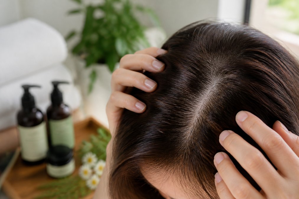 Expert tips illustration for Close for non-toxic hair loss shampoo