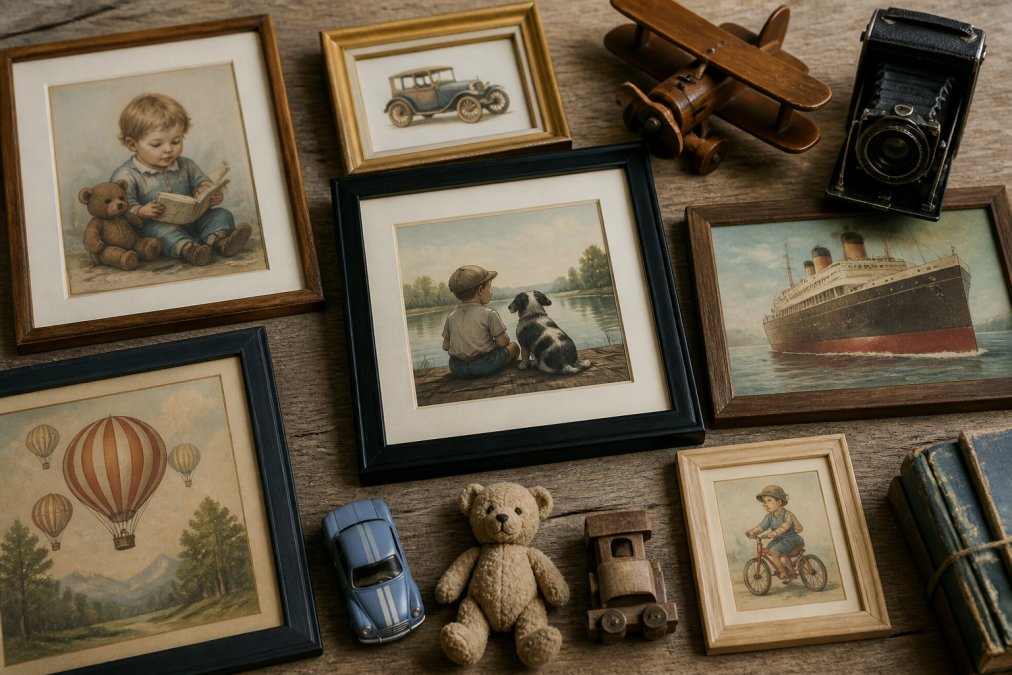 Nostalgic Wall Art for Bedrooms: 7 Ideas