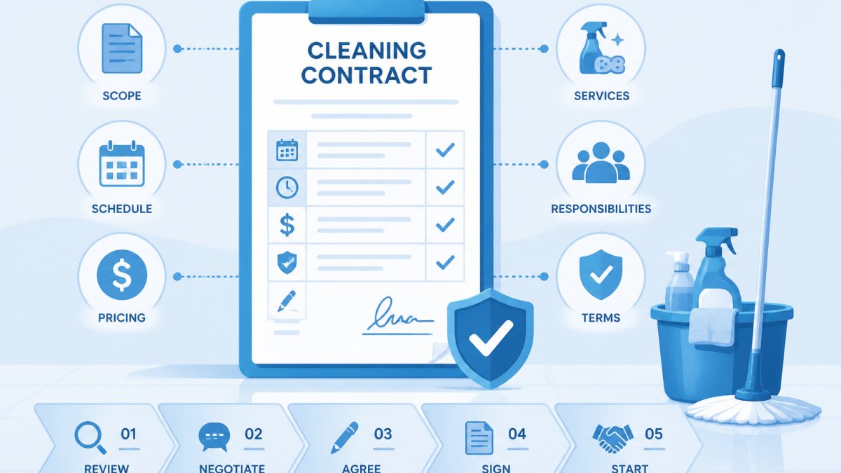Office Cleaning Contract Terms Explained: 2026 Guide