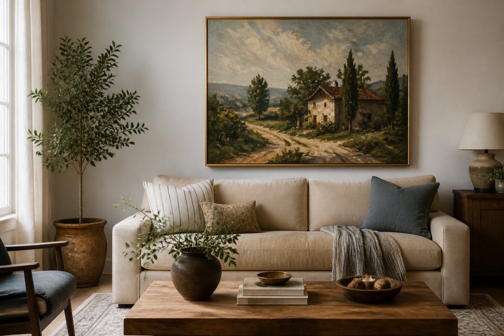 Oil Painting Prints for Living Room: 2026 Style Guide